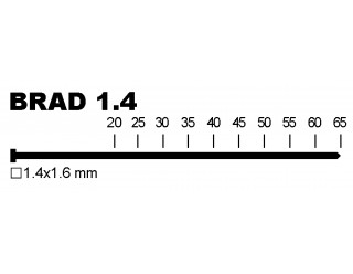 CLAPV14INOX BRAD FN 1.4 INOXIDABLE