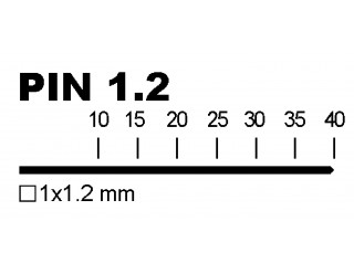 CLAPU10 PIN TIPO I S/C 1.2