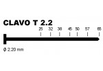 CLACT22 CLAVO T 2.2