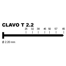 CLACT22 CLAVO T 2.2