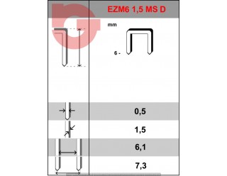 AN-72209 Endteilklammer EZM 6 1,5 ms D, 30°