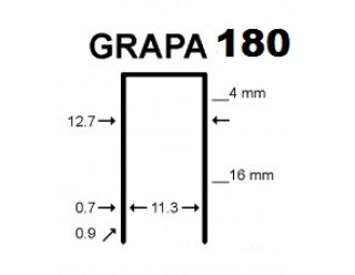 0031180 GRAPA 180 INOXIDABLE