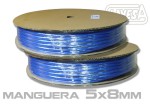 CLATW0508A MANGUERA CLAVESA 5×8mm DE 100 m. AZUL.